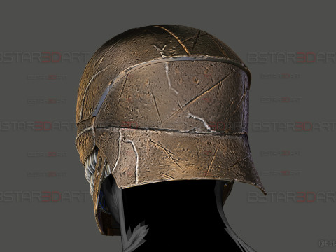 The Stranger Sith Lord High Quality Helmet - The Acolyte Helmet - Star wars black series cosplay Model do druku 3D