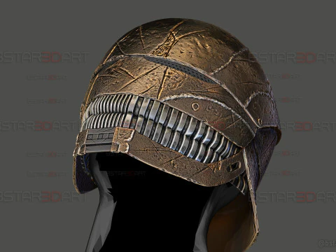The Stranger Sith Lord High Quality Helmet - The Acolyte Helmet - Star wars black series cosplay 3D Print Model