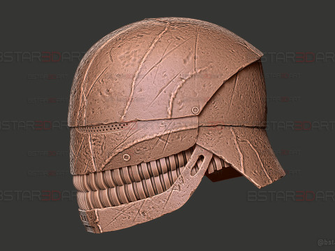 The Stranger Sith Lord High Quality Helmet - The Acolyte Helmet - Star wars black series cosplay Model do druku 3D