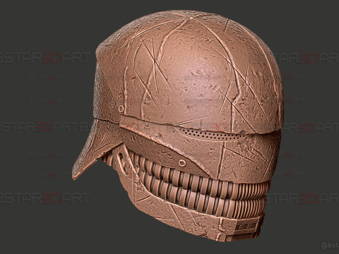 The Stranger Sith Lord High Quality Helmet - The Acolyte Helmet - Star wars black series cosplay Model do druku 3D