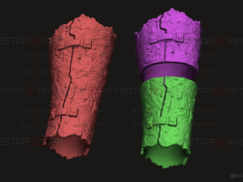 The Stranger Sith Lord Arm Armor - The Acolyte - Star wars 3D printmodel