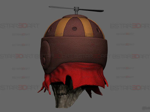 Headpool Mask - Deadpool and Wolverine movie - Marvel comic 3D Print Model
