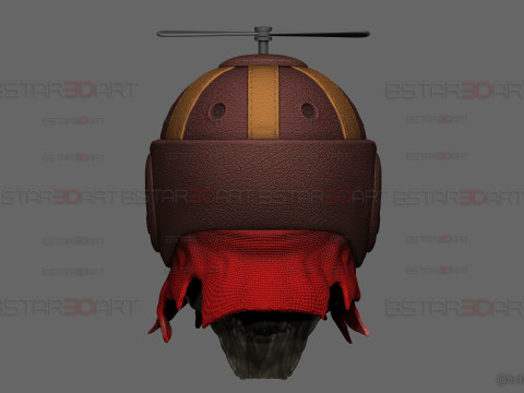 Headpool Mask - Deadpool and Wolverine movie - Marvel comic 3D 프린트 모델