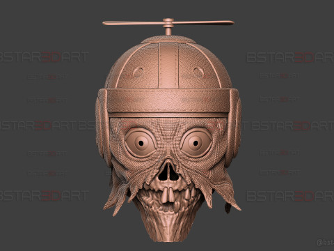 Headpool Mask - Deadpool and Wolverine movie - Marvel comic 3D 프린트 모델