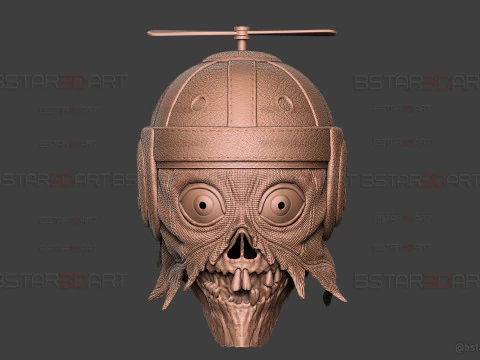 Headpool Mask - Deadpool and Wolverine movie - Marvel comic 3D Print Model