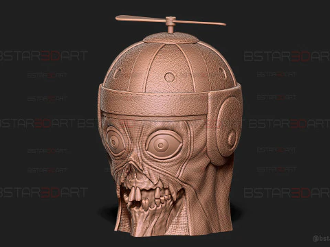 Headpool Popcorn Mug High Quality - Deadpool and Wolverine movie - Marvel comic 3D Print Model