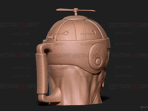 Headpool Popcorn Mug High Quality - Deadpool and Wolverine movie - Marvel comic 3D Print Model