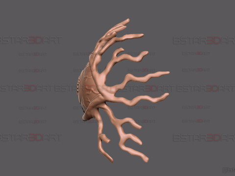 Nakime Mask - Demon Slayer Cosplay 3D 打印模型