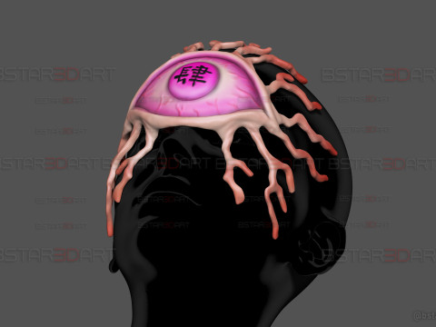 Nakime Mask - Demon Slayer Cosplay 3D 打印模型