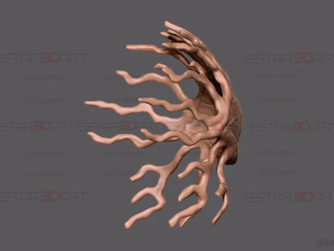 Nakime Mask - Demon Slayer Cosplay 3D Print Model