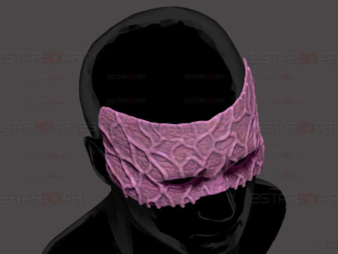 Kagaya Ubuyashiki Mask - Demon Slayer Cosplay 3D Print Model