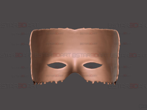 Kagaya Ubuyashiki Mask - Demon Slayer Cosplay 3D Принт Модель