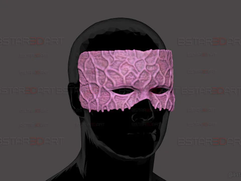 Kagaya Ubuyashiki Mask - Demon Slayer Cosplay 3D Print Model