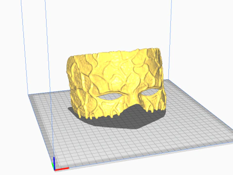Kagaya Ubuyashiki Mask - Demon Slayer Cosplay 3D Print Model