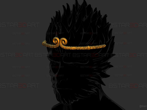 Black Myth Wukong Golden Ring High Quality Details Modelo de impresión 3D