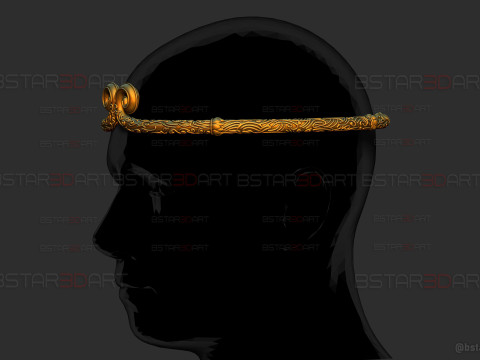 Black Myth Wukong Golden Ring High Quality Details Modelo de impresión 3D