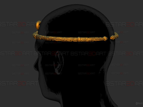 Black Myth Wukong Golden Ring High Quality Details Modelo de impresión 3D