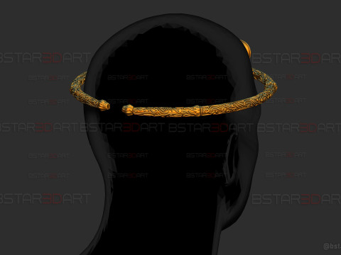 Black Myth Wukong Golden Ring High Quality Details Modelo de impresión 3D