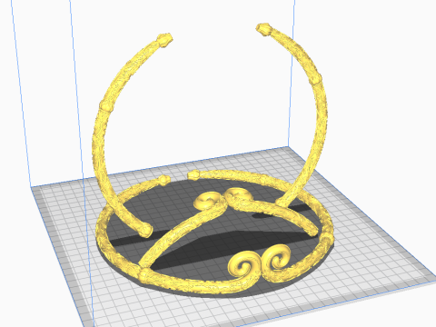 Black Myth Wukong Golden Ring High Quality Details Modelo de impresión 3D