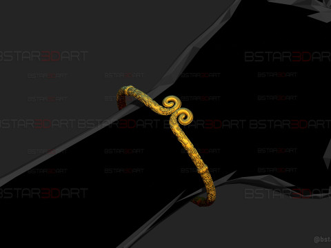 Golden Ring Bracelet - Black Myth Wukong Modelo de impresión 3D