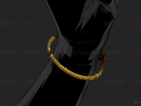 Golden Ring Bracelet - Black Myth Wukong Modelo de impresión 3D