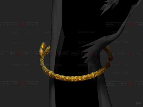 Golden Ring Bracelet - Black Myth Wukong Modelo de impresión 3D