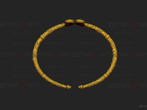 Golden Ring Bracelet - Black Myth Wukong Modelo de impresión 3D