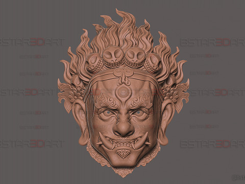 Folk Opera Mask - Black Myth - Wukong Armor Accessories Modelo de Impressão 3D