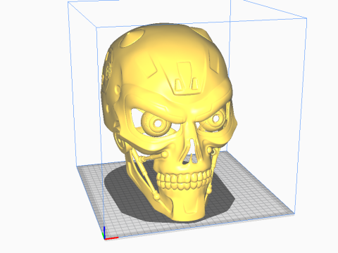 Ternimator Zero Skull Mask - Anime Netflix Series - Halloween Cosplay 3D Print Model