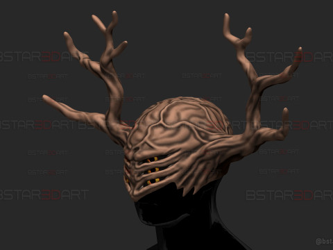 Future Devil Mask - Chainsawman Cosplay Modelo de Impressão 3D