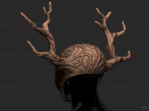 Future Devil Mask - Chainsawman Cosplay Modelo de Impressão 3D