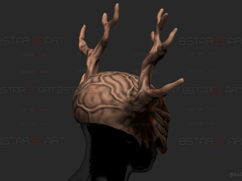 Future Devil Mask - Chainsawman Cosplay Modelo de Impressão 3D