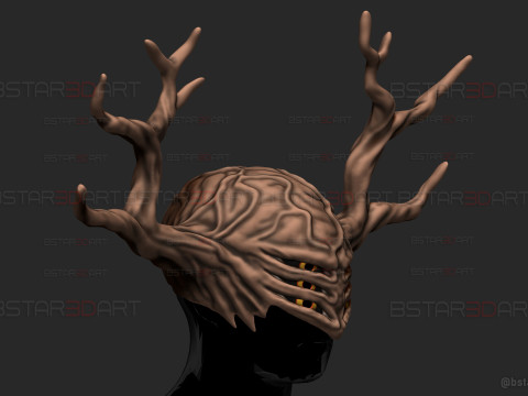 Future Devil Mask - Chainsawman Cosplay Modelo de Impressão 3D
