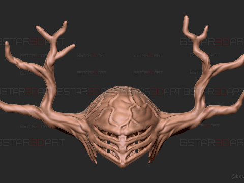 Future Devil Mask - Chainsawman Cosplay Modelo de Impressão 3D