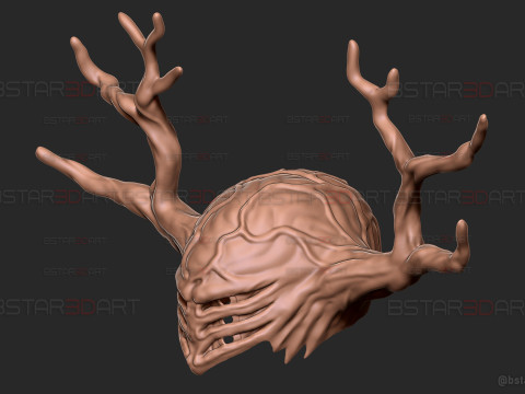 Future Devil Mask - Chainsawman Cosplay Modelo de Impressão 3D