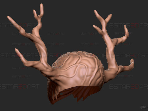 Future Devil Mask - Chainsawman Cosplay Modelo de Impressão 3D