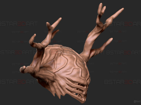 Future Devil Mask - Chainsawman Cosplay Modelo de Impressão 3D