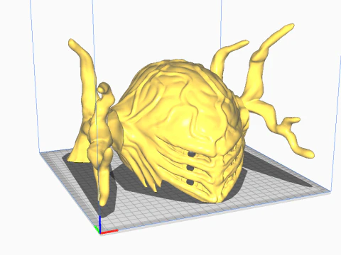 Future Devil Mask - Chainsawman Cosplay 3D Print Model