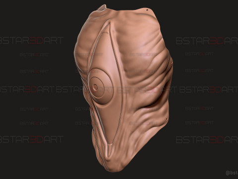 Future Devil Chest Armor - Chainsawman Cosplay Model do druku 3D