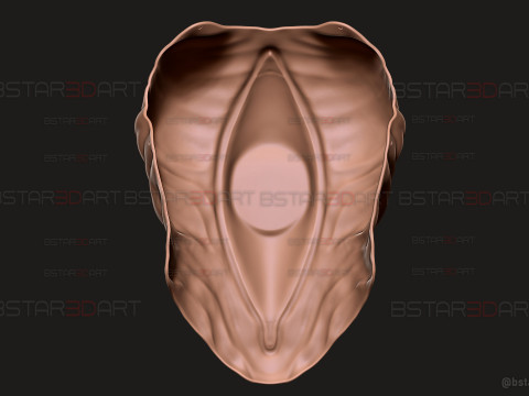Future Devil Chest Armor - Chainsawman Cosplay Model do druku 3D