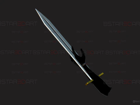 Long Sword Devil Blade Arm Weapon - Chainsaw Man Cosplay 3D Print Model