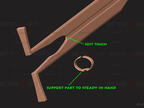 Long Sword Devil Blade Arm Weapon - Chainsaw Man Cosplay 3D Print Model