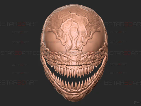 Venom Helmet Moveable - Marvel Movie 2024 3D Print Model