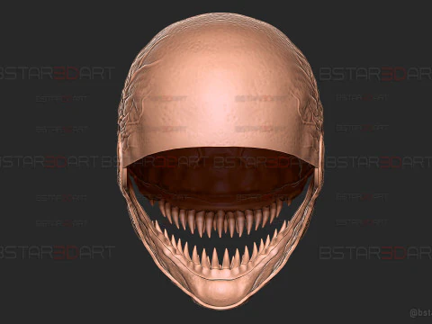 Venom Helmet Moveable - Marvel Movie 2024 3D Print Model
