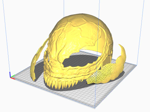 Venom Helmet Moveable - Marvel Movie 2024 3D Print Model
