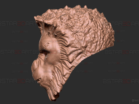 Monkey Man Mask - Halloween cosplay 3D प्रिंट मॉडल