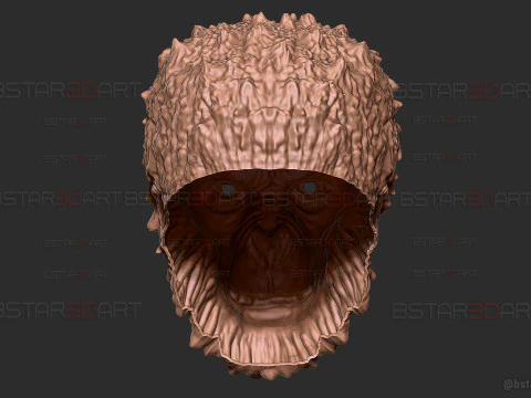 Monkey Man Mask - Halloween cosplay 3D Print Model