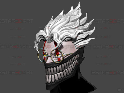 Dandadan Okarun Full Mask High Quality - Anime Cosplay 3D 打印模型