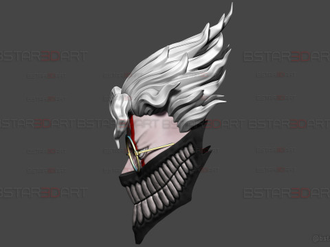 Dandadan Okarun Full Mask High Quality - Anime Cosplay 3D 打印模型