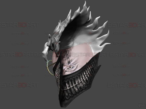 Dandadan Okarun Full Mask High Quality - Anime Cosplay 3D 打印模型